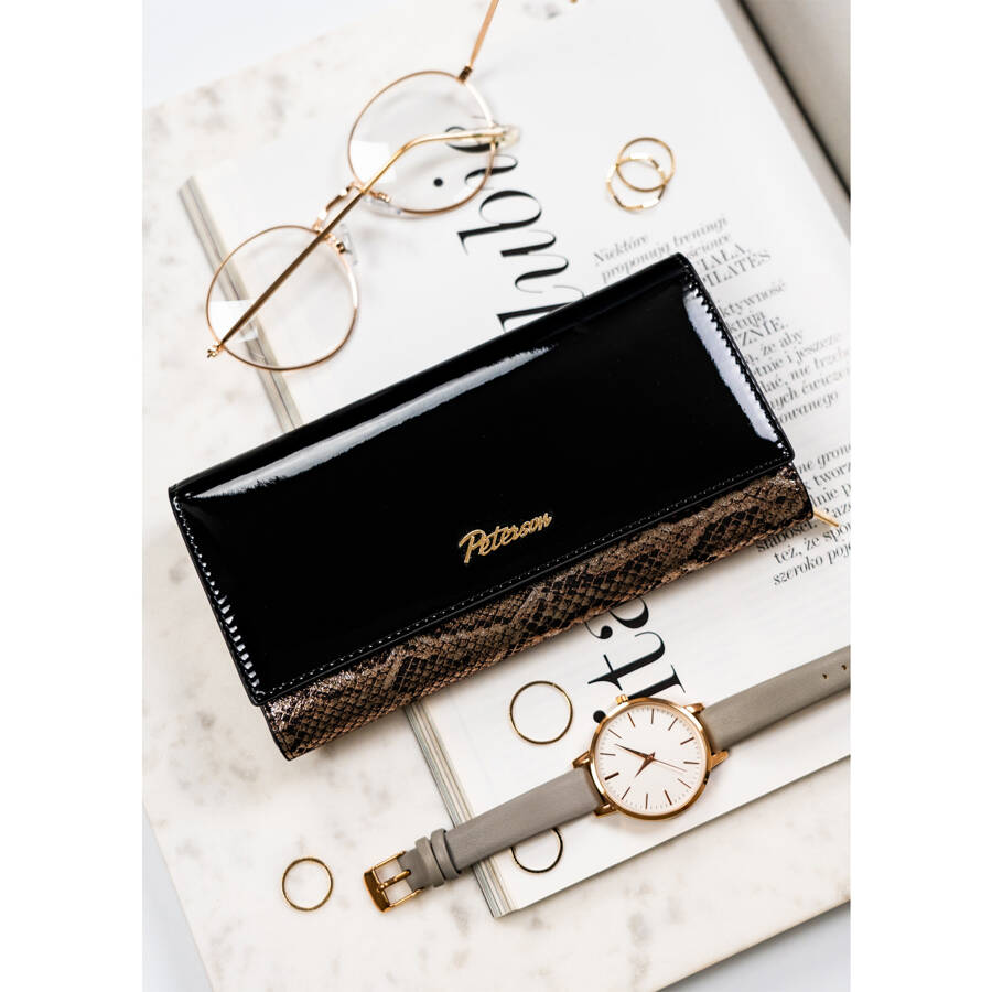 Natūralios odos piniginė moterims Peterson L187 D1521