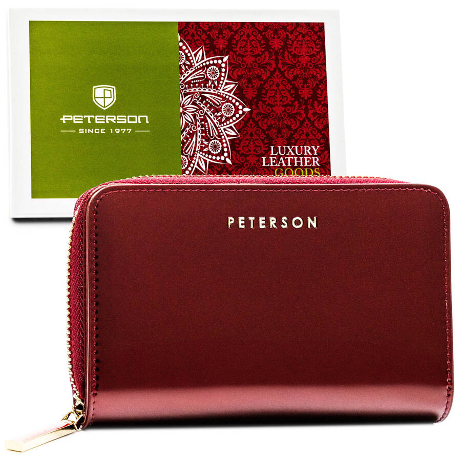 Natūralios odos piniginė moterims Peterson L190 D1517