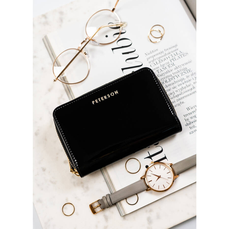 Natūralios odos piniginė moterims Peterson L191 D1516