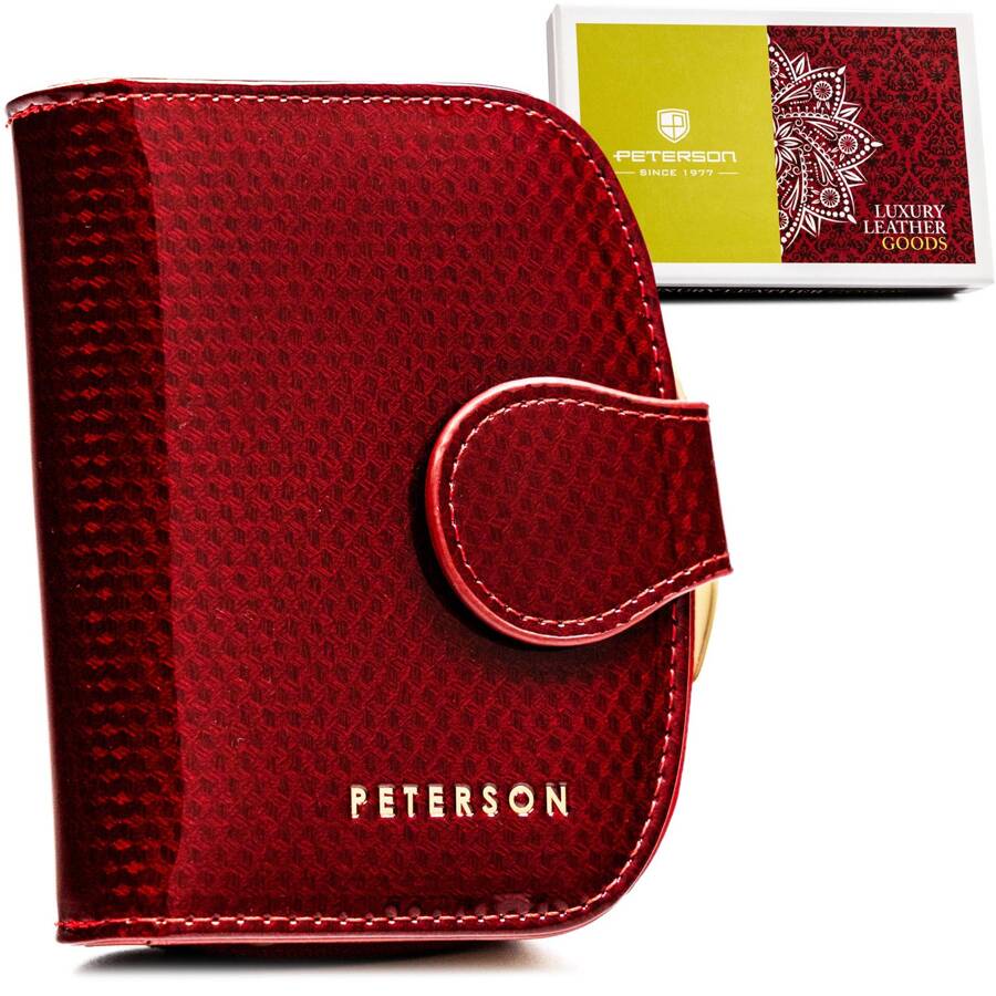 Natūralios odos piniginė moterims Peterson L192 D1515