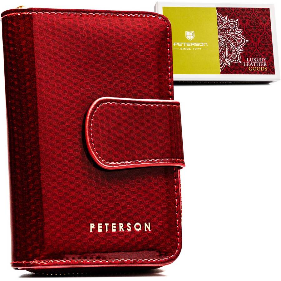 Natūralios odos piniginė moterims Peterson L194 D1513