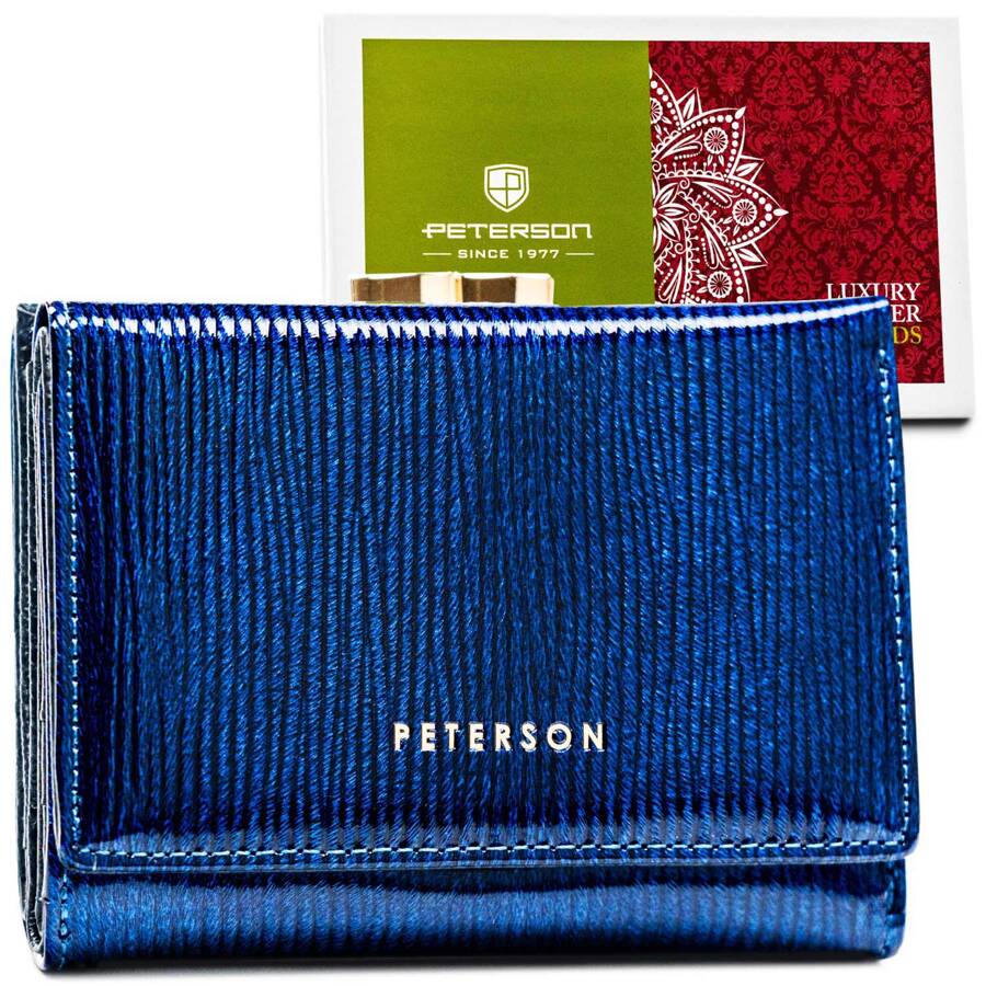 Natūralios odos piniginė moterims Peterson L201 D1504