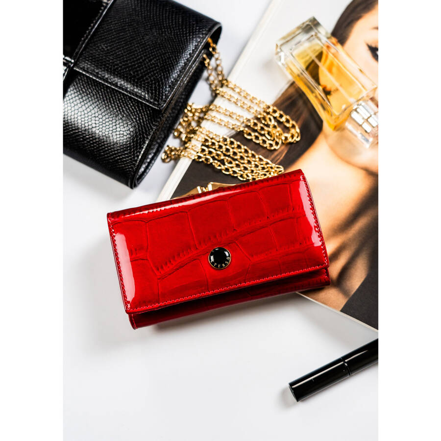 Natūralios odos piniginė moterims Peterson L218 D1486