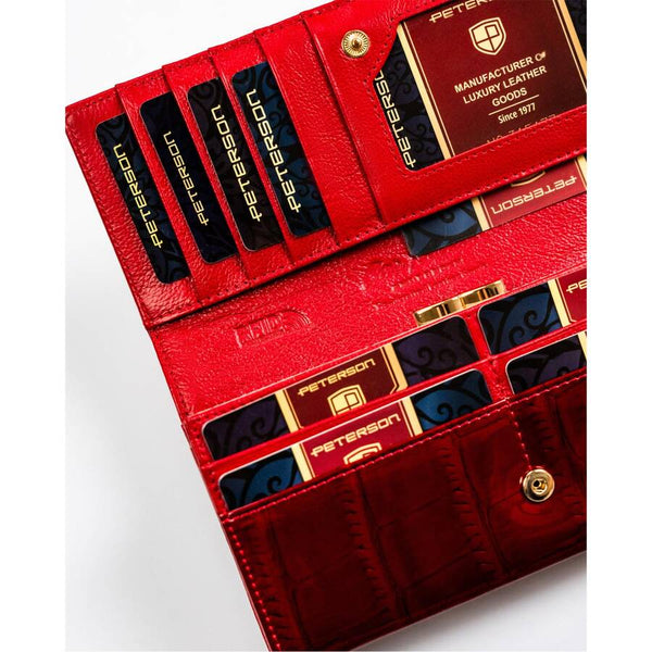 Natūralios odos piniginė moterims Peterson L219 D1485