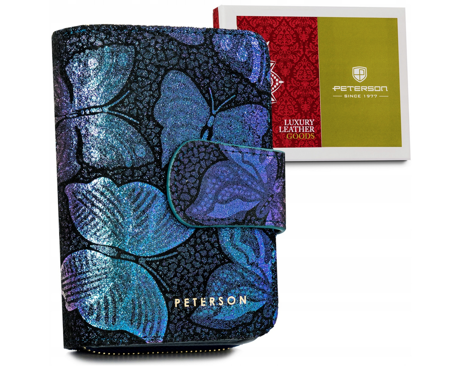 Natūralios odos piniginė moterims Peterson L21 D1495