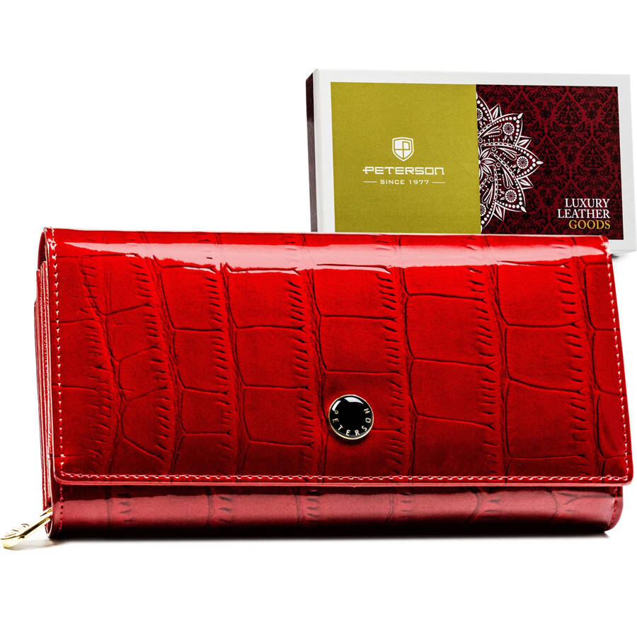 Natūralios odos piniginė moterims Peterson L227 D1476