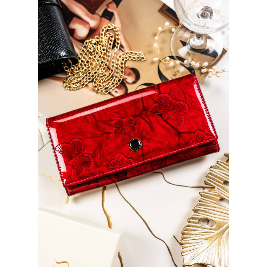 Natūralios odos piniginė moterims Peterson L242 D1459