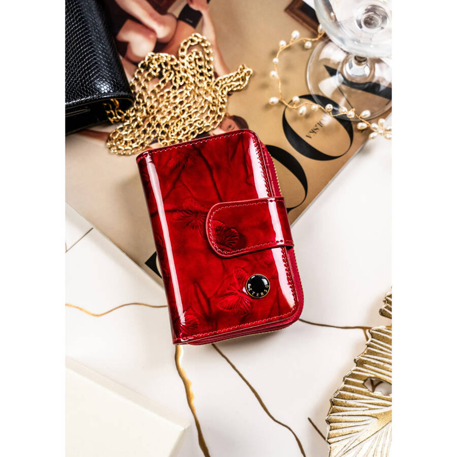 Natūralios odos piniginė moterims Peterson L245 D1456