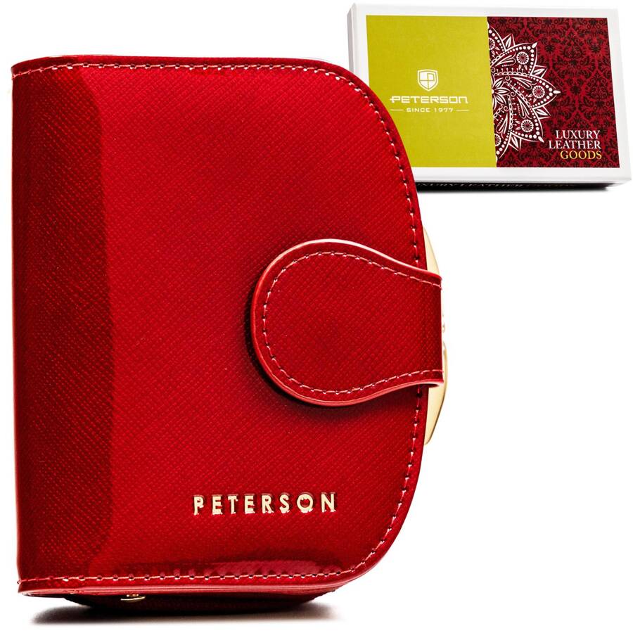 Natūralios odos piniginė moterims Peterson L250 D1450