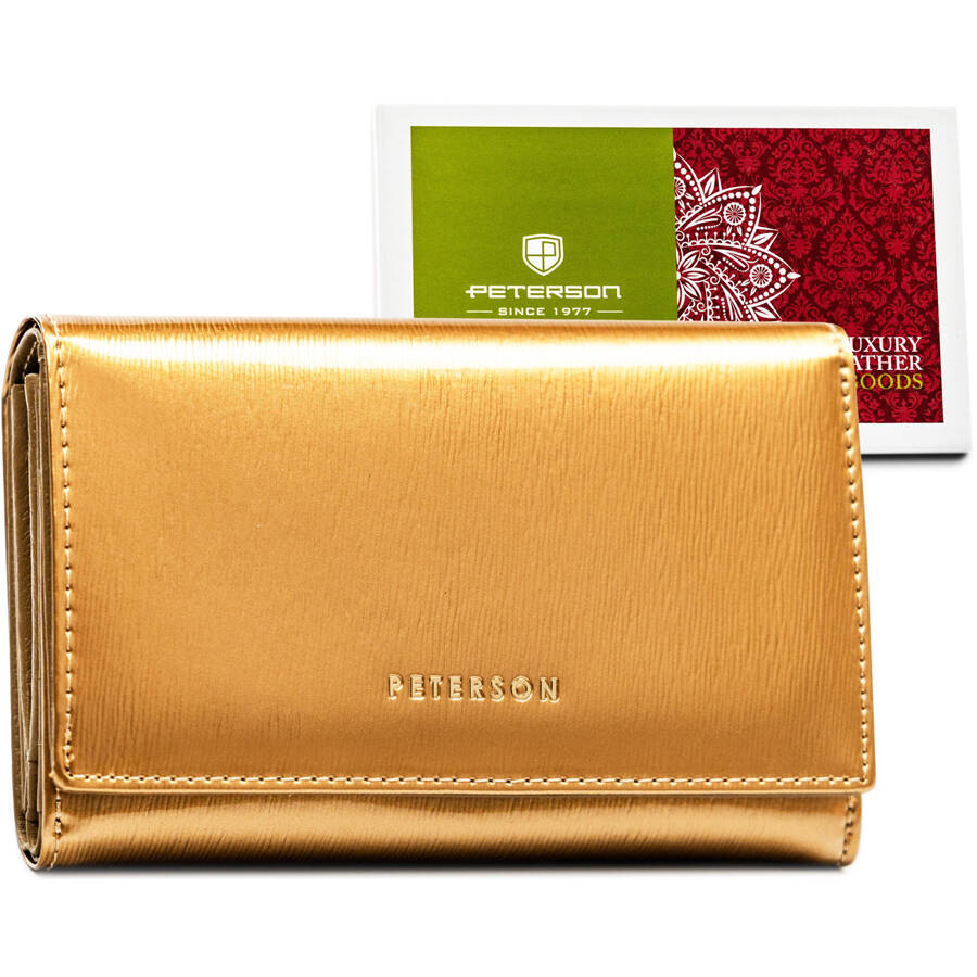 Natūralios odos piniginė moterims Peterson L256 D1444
