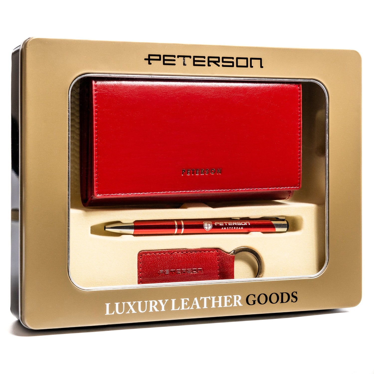 Natūralios odos piniginė moterims Peterson L259 D1441