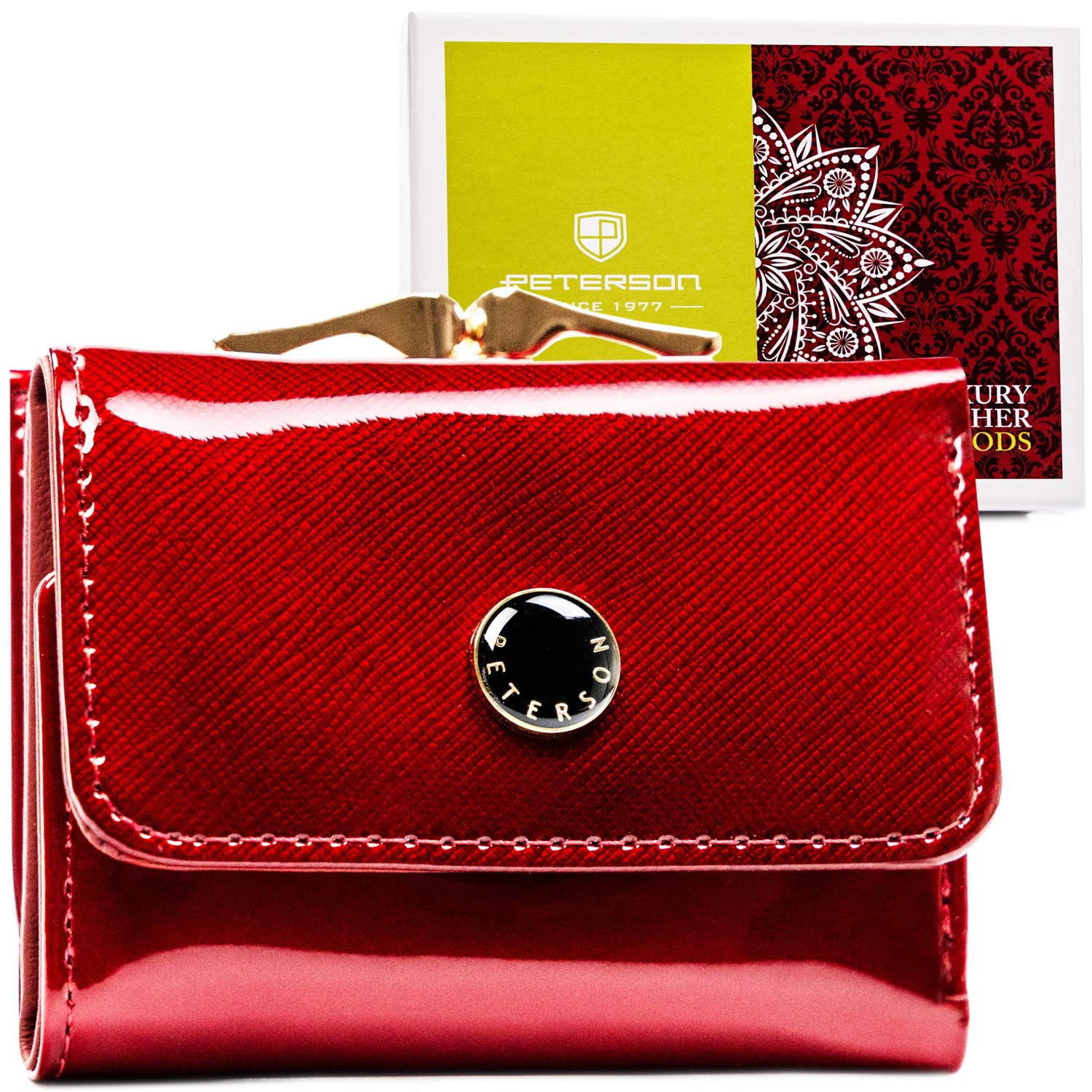 Natūralios odos piniginė moterims Peterson L267 D1432