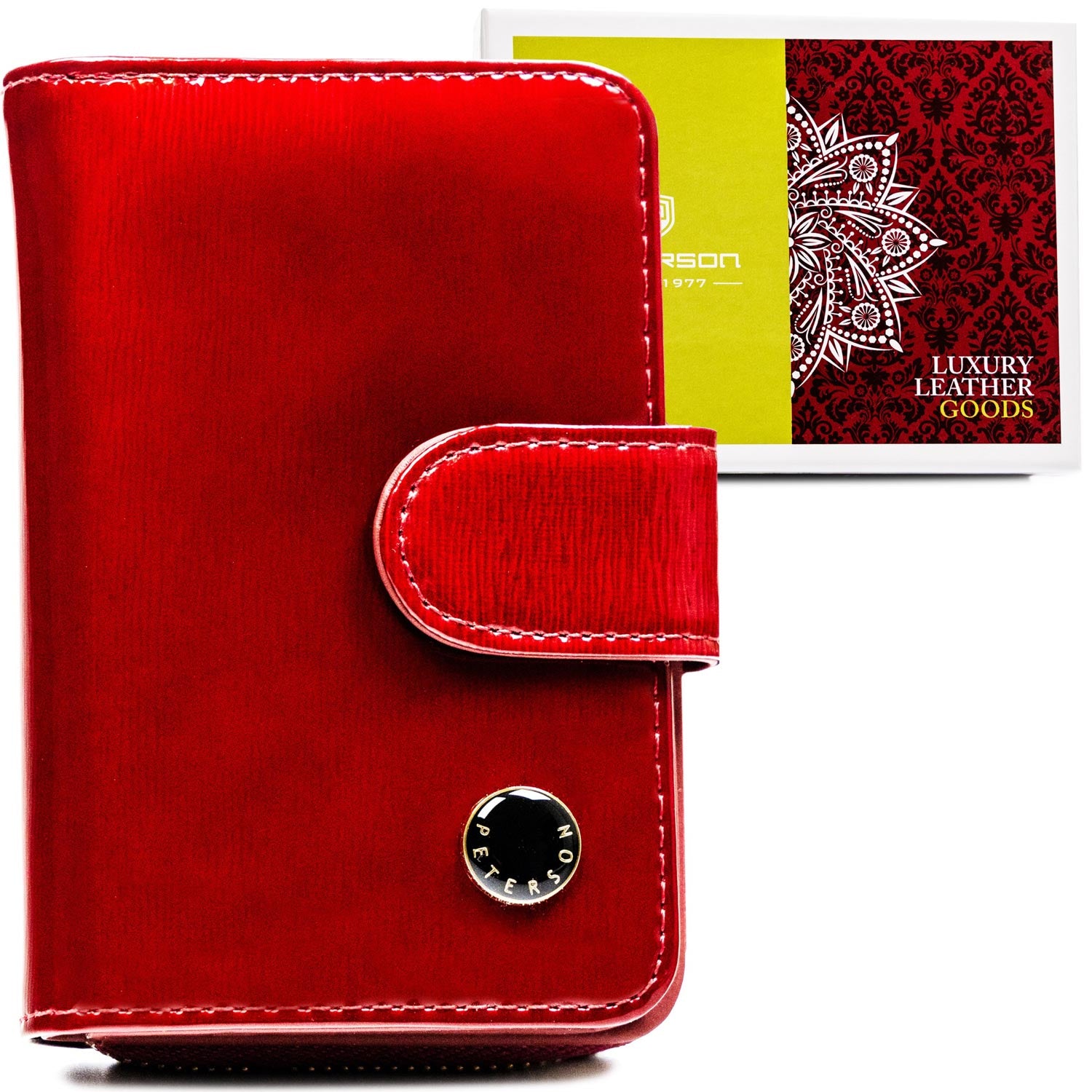 Natūralios odos piniginė moterims Peterson L272 D1426