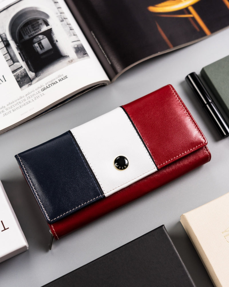 Natūralios odos piniginė moterims Peterson L33 D1419