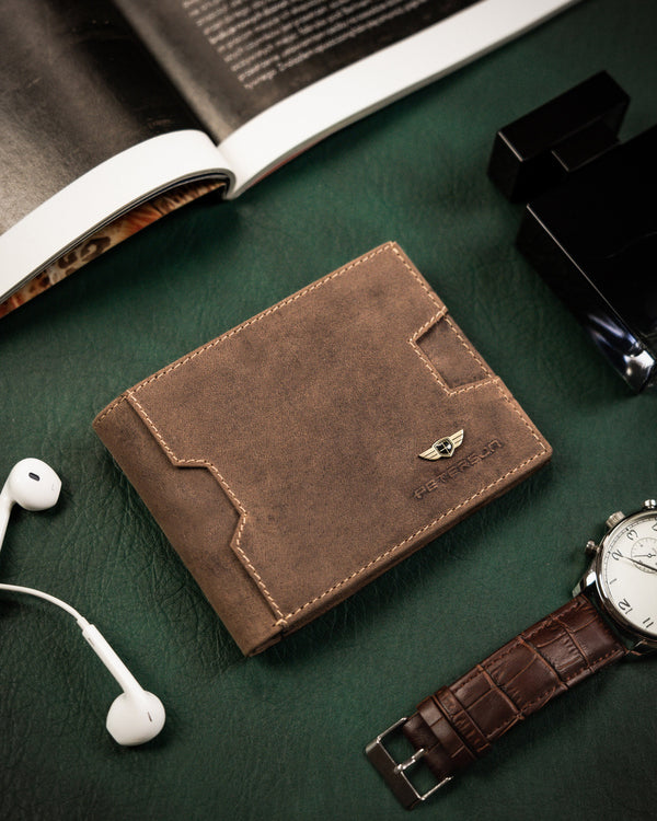 Natūralios odos piniginė vyrams Peterson L38 D1414