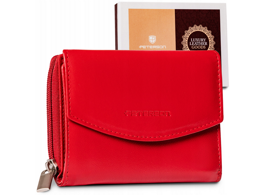 Natūralios odos piniginė moterims Peterson L43 D1408