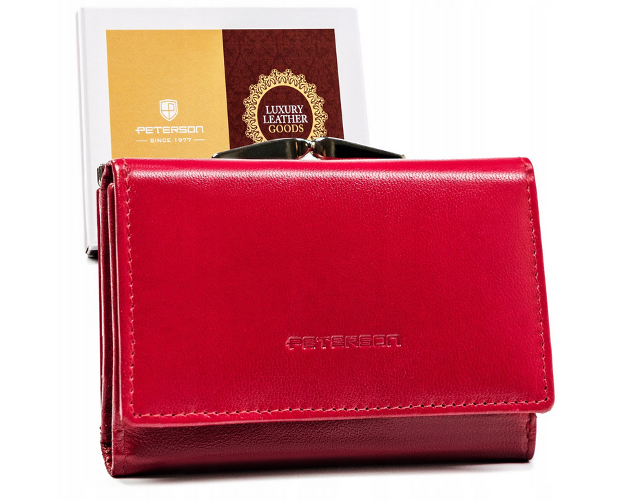 Natūralios odos piniginė moterims Peterson L48 D1403