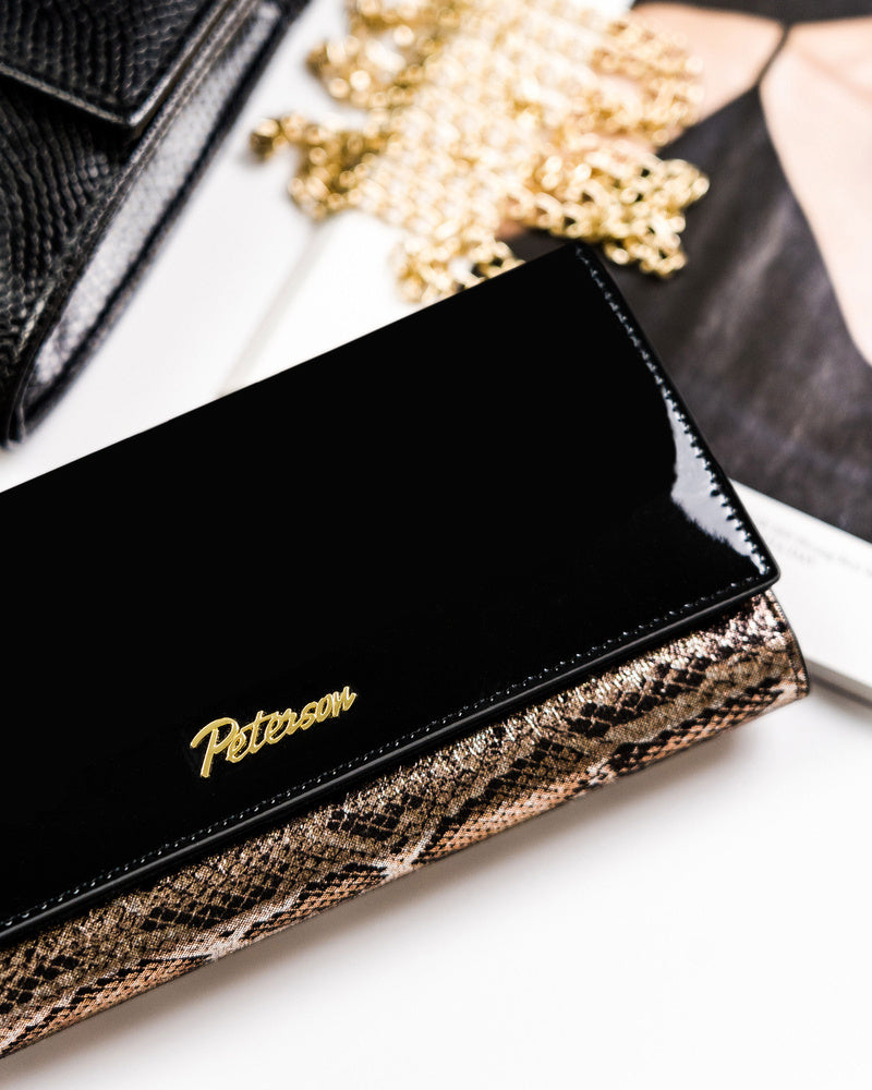 Natūralios odos piniginė moterims Peterson L4 D1412