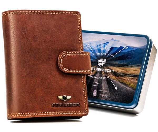 Natūralios odos piniginė moterims Peterson L54 D1396