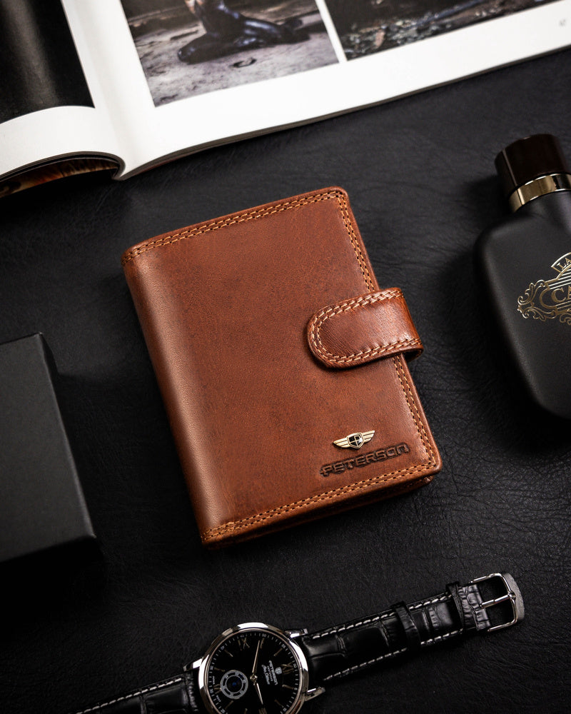 Natūralios odos piniginė moterims Peterson L54 D1396