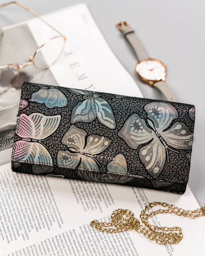 Natūralios odos piniginė moterims Peterson L55 D1395