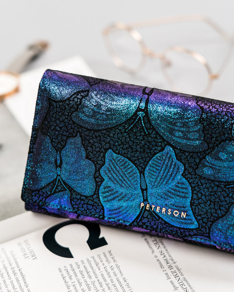 Natūralios odos piniginė moterims Peterson L56 D1394