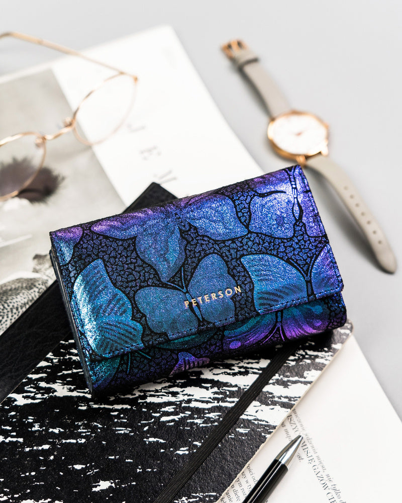 Natūralios odos piniginė moterims Peterson L58 D1392