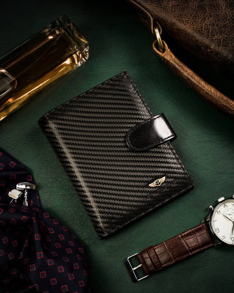 Natūralios odos piniginė vyrams Peterson PT112 S1015