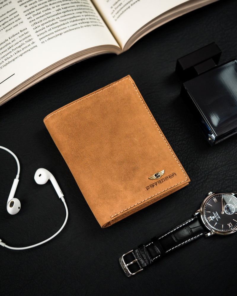 Natūralios odos piniginė vyrams Peterson PT131 S994