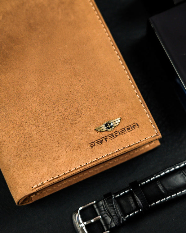 Natūralios odos piniginė vyrams Peterson PT131 S994