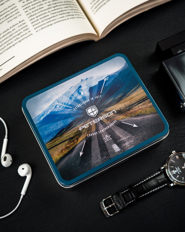 Natūralios odos piniginė vyrams Peterson PT134 S991