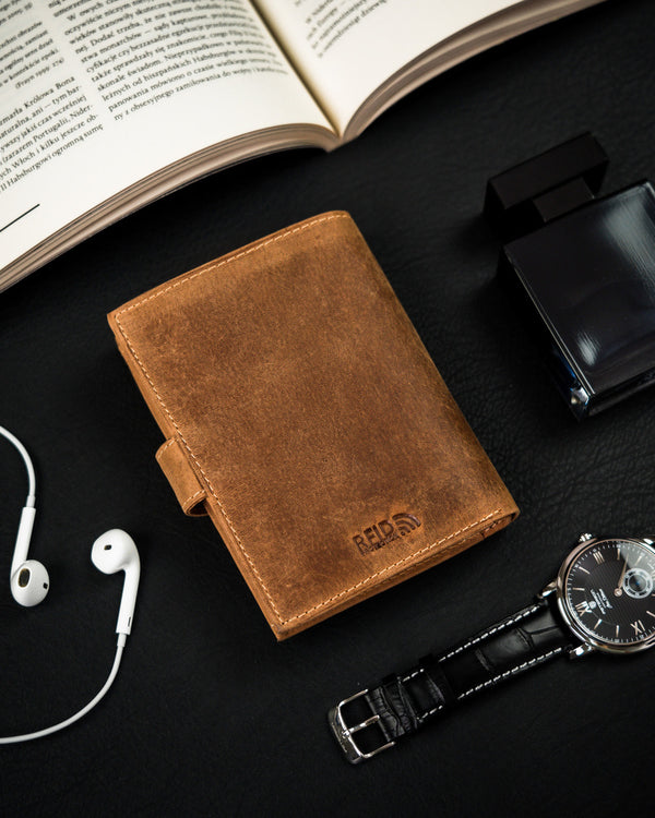 Natūralios odos piniginė vyrams Peterson PT136 S989