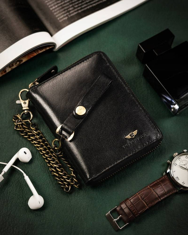 Natūralios odos piniginė vyrams Peterson PT148 S976