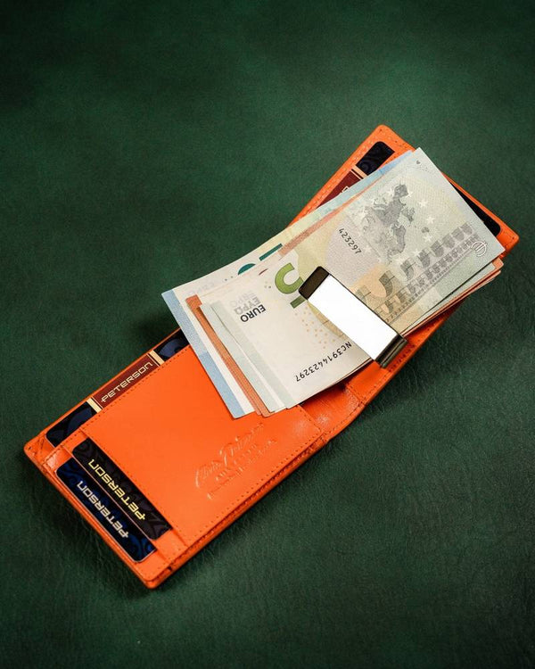Natūralios odos piniginė vyrams Peterson PT153 S970