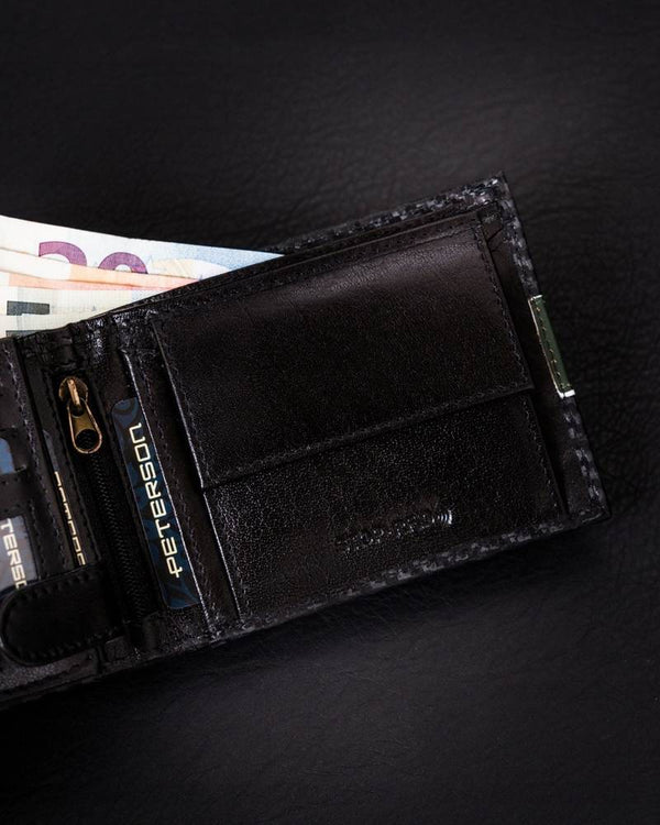 Natūralios odos piniginė vyrams Peterson PT157 S966