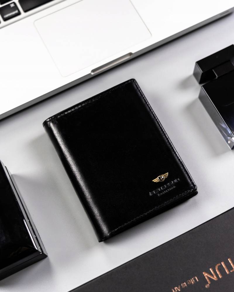 Natūralios odos piniginė vyrams Peterson PT179 S942