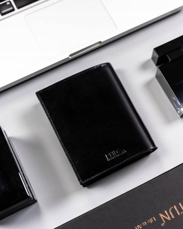 Natūralios odos piniginė vyrams Peterson PT181 S939