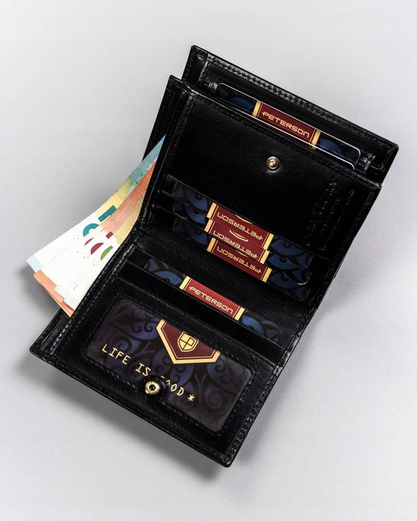 Natūralios odos piniginė vyrams Peterson PT181 S939