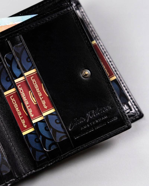 Natūralios odos piniginė vyrams Peterson PT181 S939