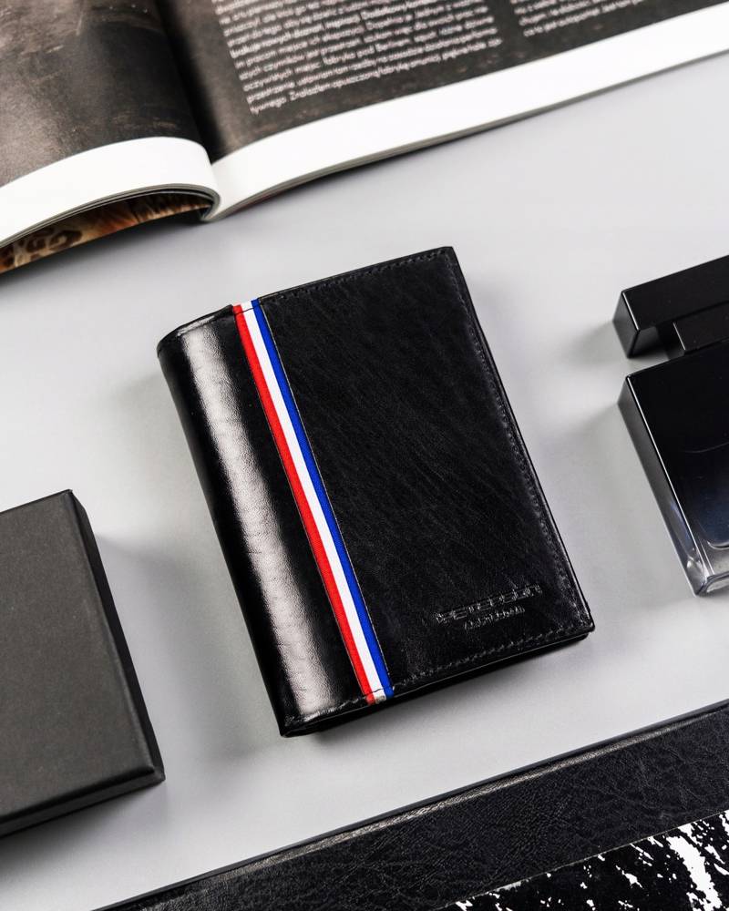 Natūralios odos piniginė vyrams Peterson PT194 S925