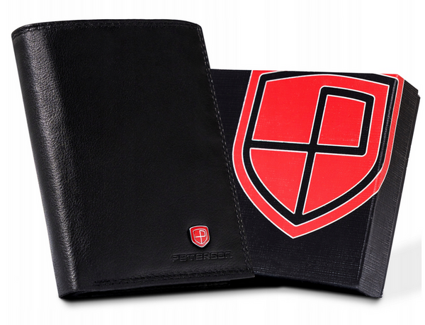 Natūralios odos piniginė vyrams Peterson PT196 S923