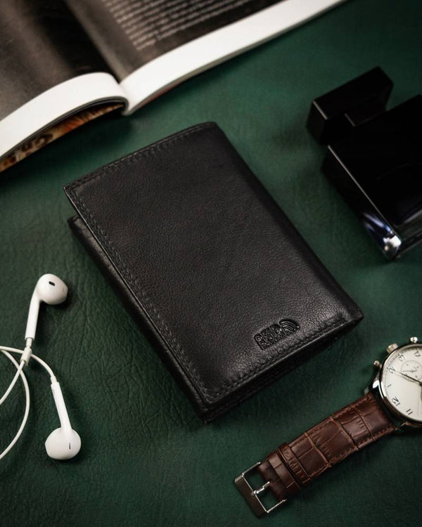 Natūralios odos piniginė vyrams Peterson PT196 S923