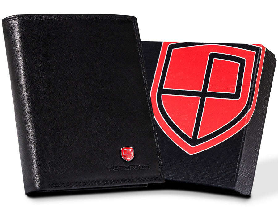 Natūralios odos piniginė vyrams Peterson PT211 S905