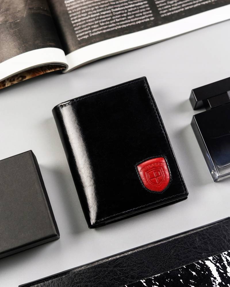 Natūralios odos piniginė vyrams Peterson PT227 S888