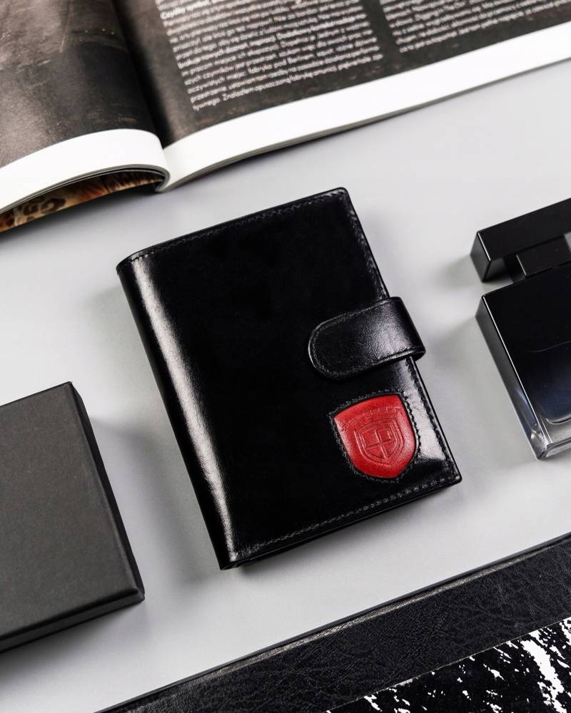 Natūralios odos piniginė vyrams Peterson PT236 S878