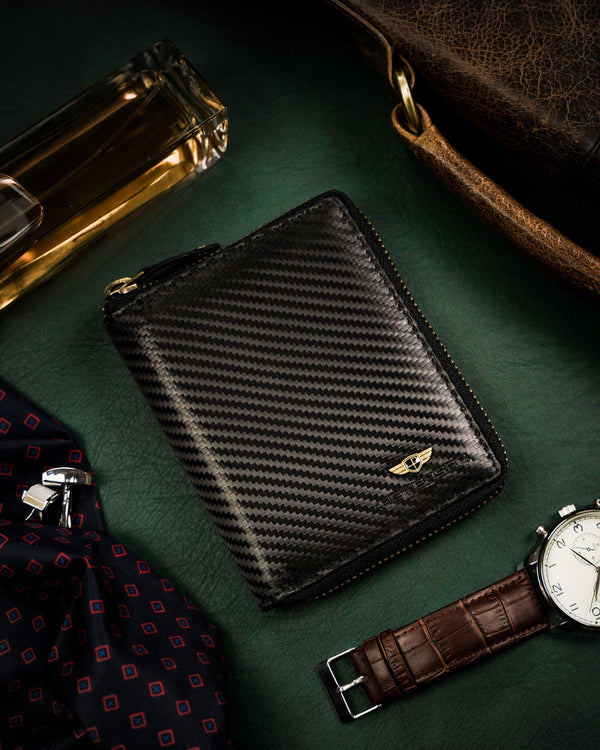 Natūralios odos piniginė vyrams Peterson PT238 S876