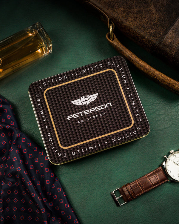 Natūralios odos piniginė vyrams Peterson PT238 S876