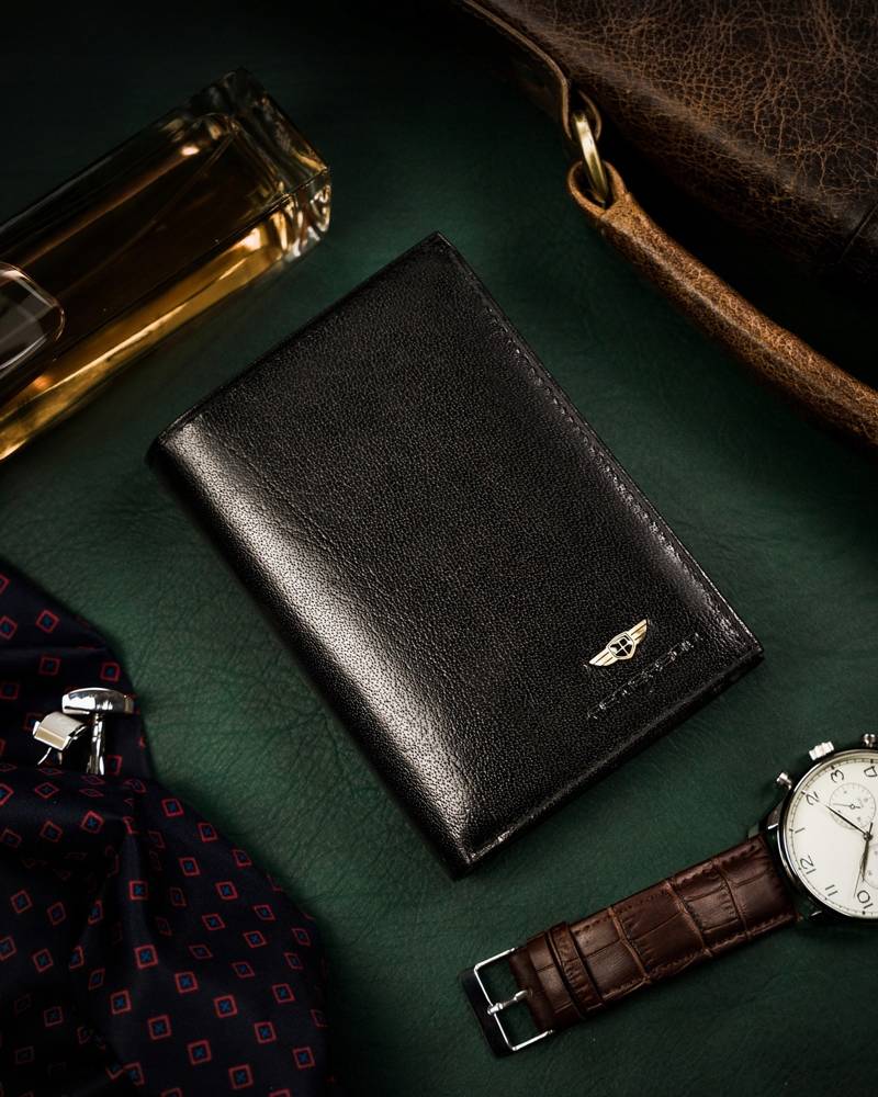 Natūralios odos piniginė vyrams Peterson PT250 S862