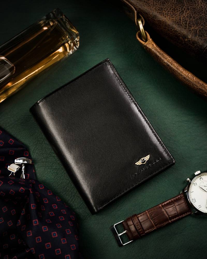 Natūralios odos piniginė vyrams Peterson PT251 S861