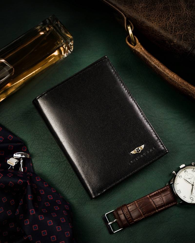 Natūralios odos piniginė vyrams Peterson PT253 S859